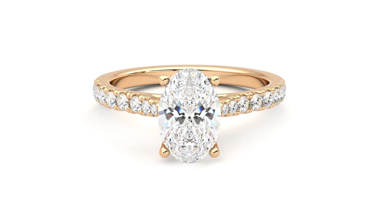 Taylor & Hart Splendor Oval Engagement Ring 360 detail 01