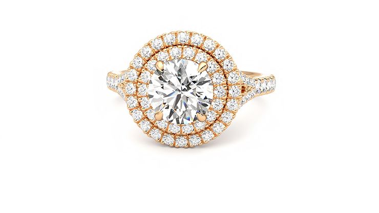 Taylor & Hart Stella Round Engagement Ring 360 degree image 27