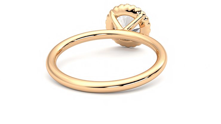 Taylor & Hart Sugar Round Engagement Ring 360 degree image 14