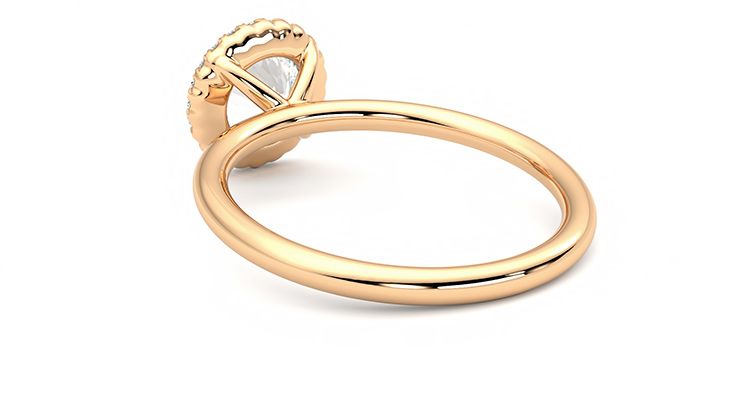 Taylor & Hart Sugar Round Engagement Ring 360 degree image 17