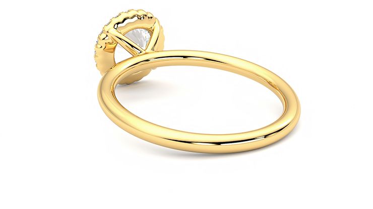 Taylor & Hart Sugar Round Engagement Ring 360 degree image 17