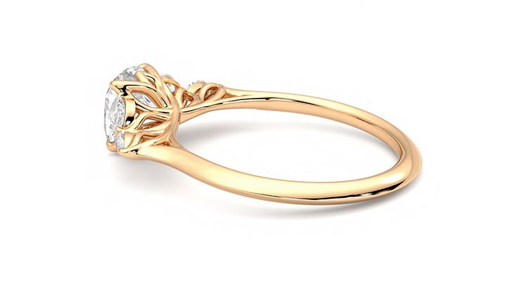 Taylor & Hart Tamora Cushion Engagement Ring 360 degree image 19