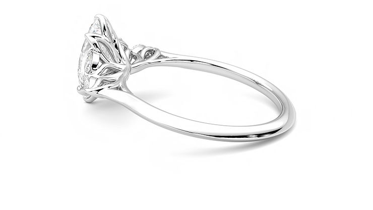 Taylor & Hart Tamora Marquise Engagement Ring 360 degree image 19