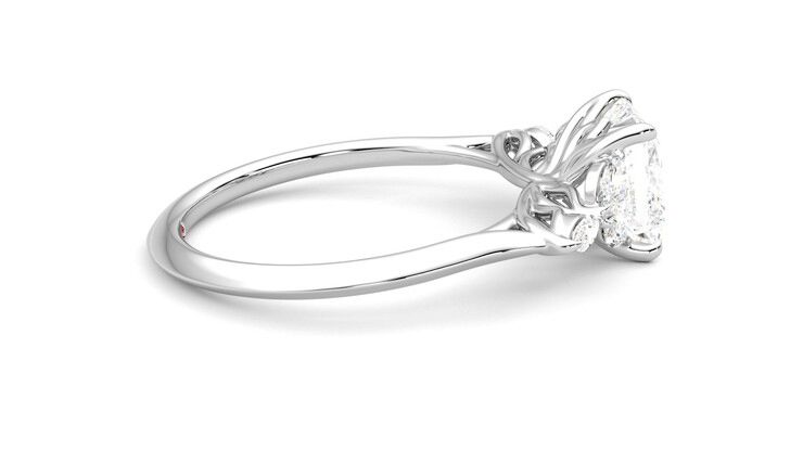 Taylor & Hart Tamora Princess Engagement Ring 360 degree image 10