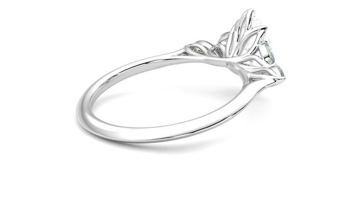 Taylor & Hart Tamora Marquise Engagement Ring 360 degree image 12