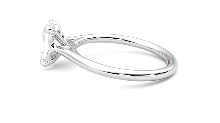 Taylor & Hart Terra Oval Engagement Ring 360 degree image 20