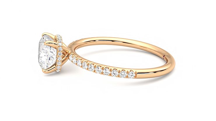 Taylor & Hart Thyme Cushion Engagement Ring 360 degree image 21