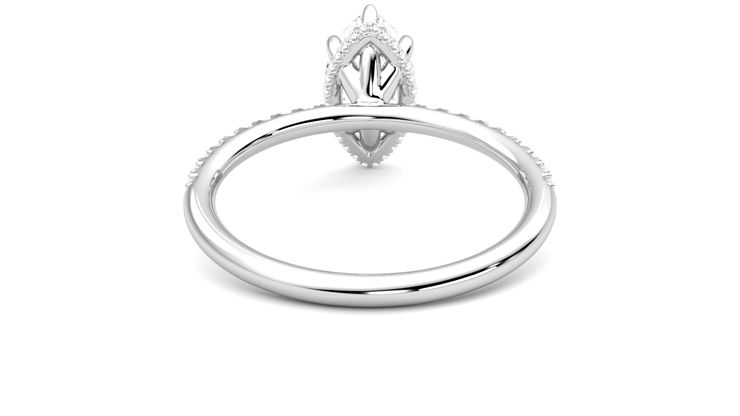 Taylor & Hart Thyme Marquise Engagement Ring 360 degree image 14