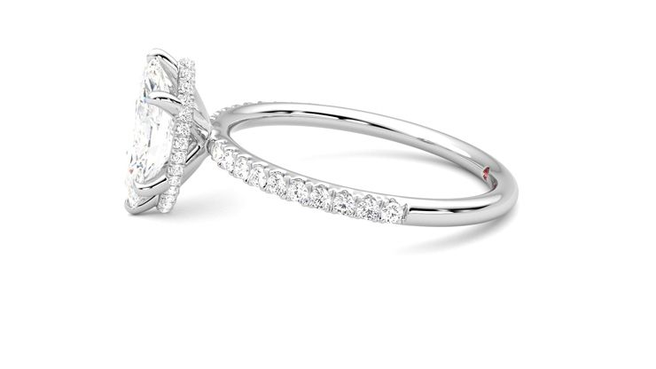 Taylor & Hart Thyme Marquise Engagement Ring 360 degree image 20