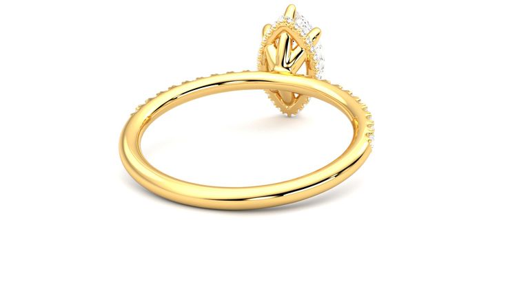 Taylor & Hart Thyme Marquise Engagement Ring 360 degree image 14