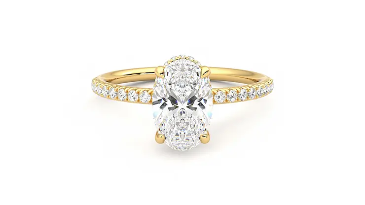 Taylor & Hart Thyme Oval Engagement Ring 360 detail 01