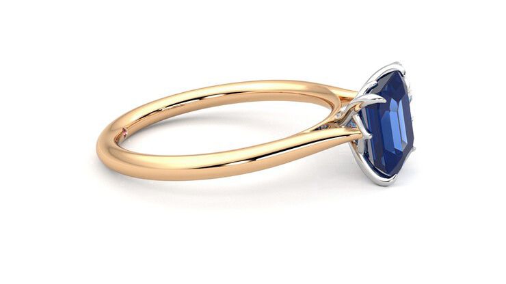 Taylor & Hart Turelle Pear Engagement Ring 360 degree image 9