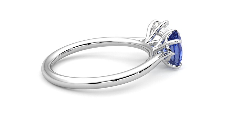 Taylor & Hart Turelle Hexagonal Engagement Ring 360 degree image 11