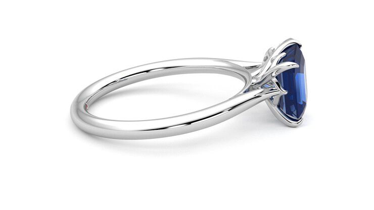 Taylor & Hart Turelle Pear Engagement Ring 360 degree image 10