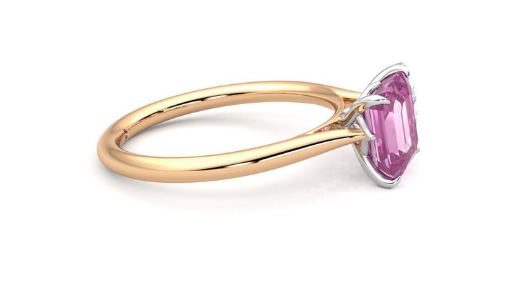 Taylor & Hart Turelle Pear Engagement Ring 360 degree image 9