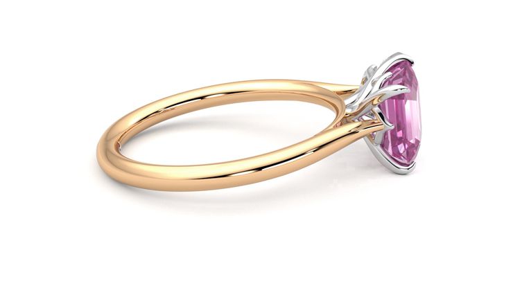 Taylor & Hart Turelle Pear Engagement Ring 360 degree image 10