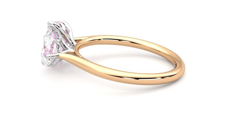 Taylor & Hart Turelle Pear Engagement Ring 360 degree image 20