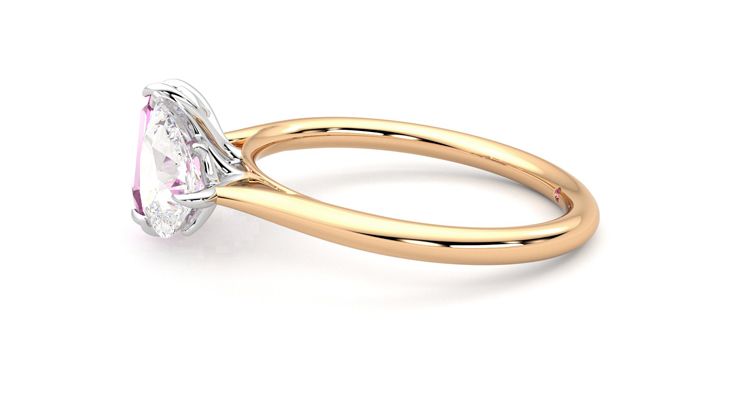 Taylor & Hart Turelle Pear Engagement Ring 360 degree image 21