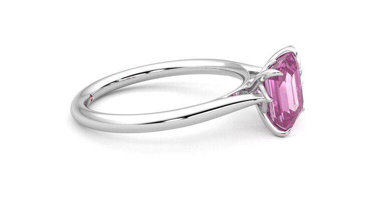 Taylor & Hart Turelle Pear Engagement Ring 360 degree image 9