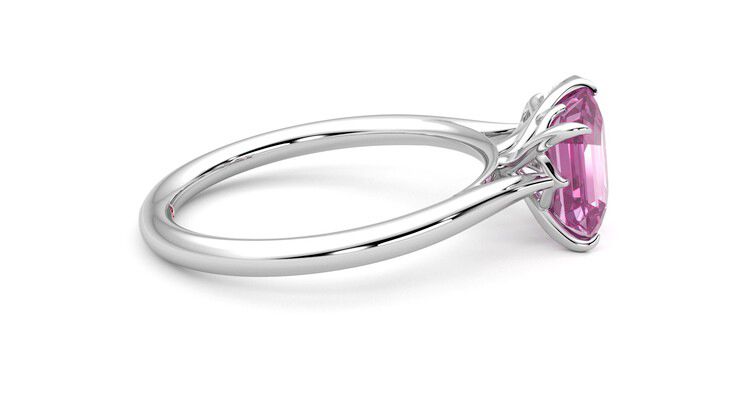 Taylor & Hart Turelle Pear Engagement Ring 360 degree image 10