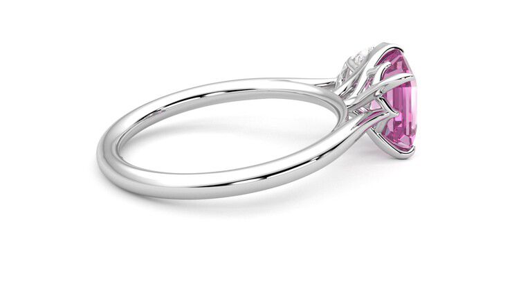 Taylor & Hart Turelle Pear Engagement Ring 360 degree image 11