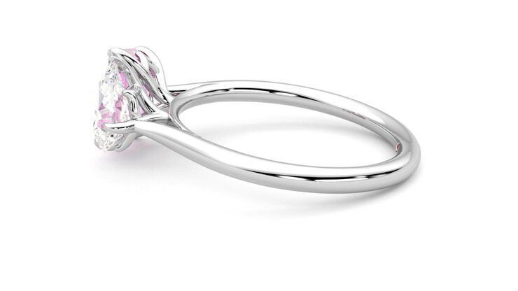 Taylor & Hart Turelle Pear Engagement Ring 360 degree image 20