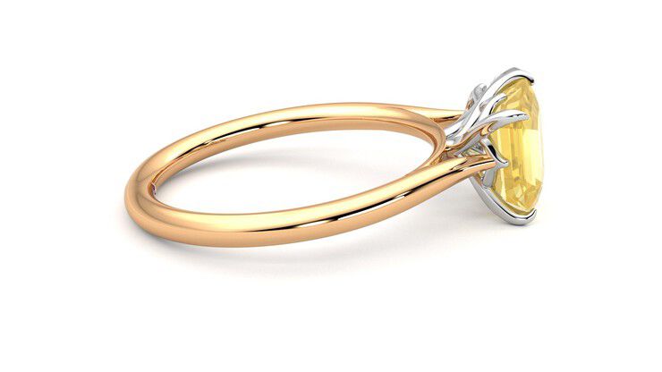 Taylor & Hart Turelle Pear Engagement Ring 360 degree image 10