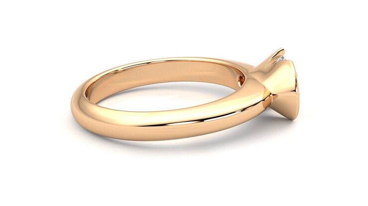 Taylor & Hart Viridis Oval Engagement Ring 360 degree image 10