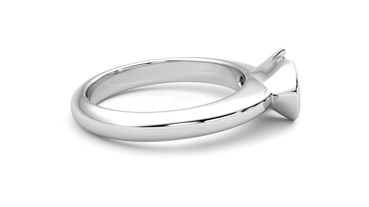 Taylor & Hart Viridis Oval Engagement Ring 360 degree image 10