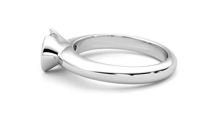 Taylor & Hart Viridis Oval Engagement Ring 360 degree image 20