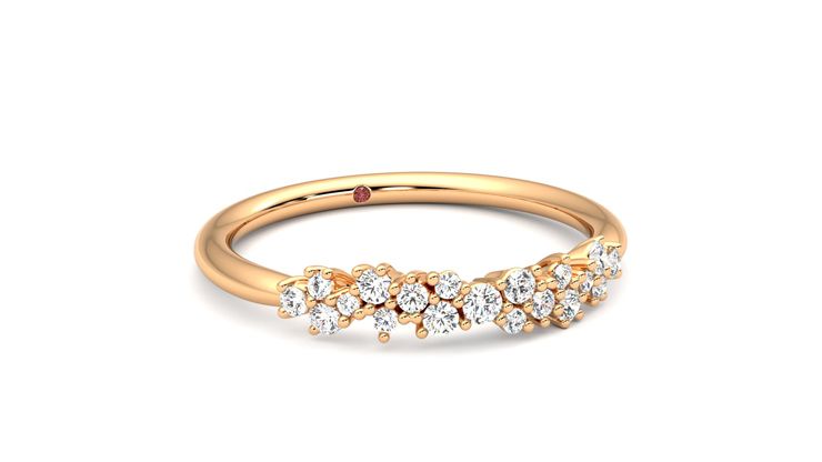 Taylor & Hart Alba Wedding Ring 360 degree image 4