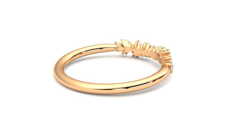 Taylor & Hart Alba Wedding Ring 360 degree image 12