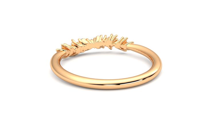 Taylor & Hart Alba Wedding Ring 360 degree image 16