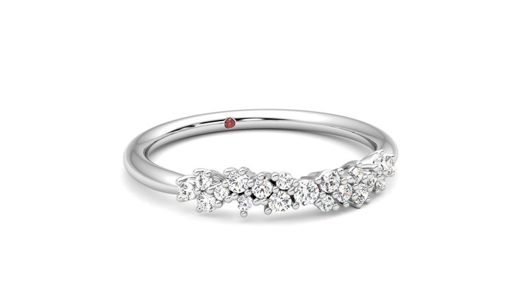 Taylor & Hart Alba Wedding Ring 360 degree image 4