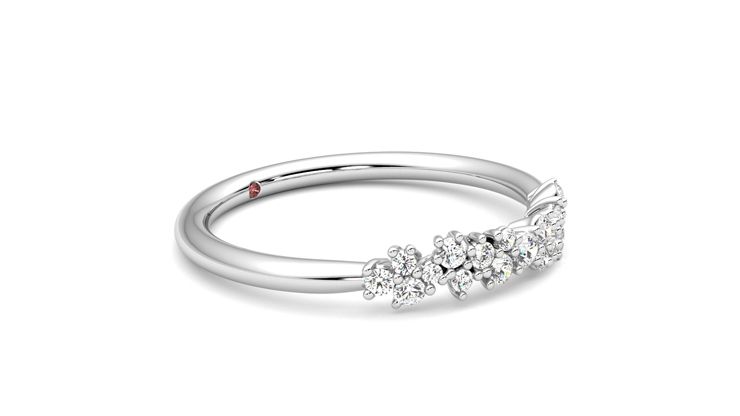 Taylor & Hart Alba Wedding Ring 360 degree image 7