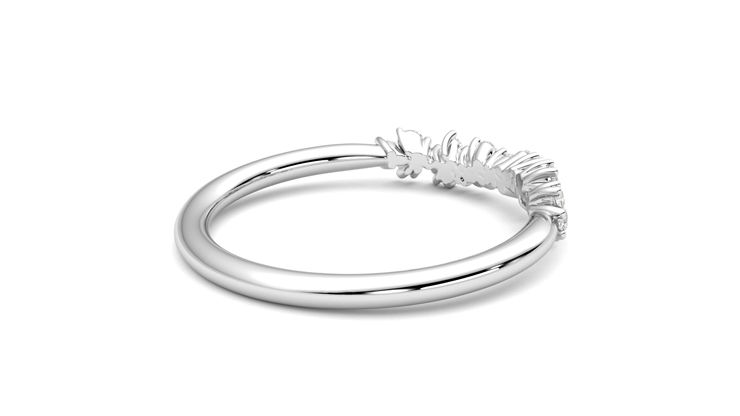 Taylor & Hart Alba Wedding Ring 360 degree image 12
