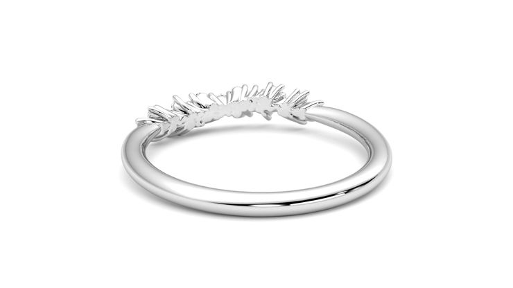 Taylor & Hart Alba Wedding Ring 360 degree image 16