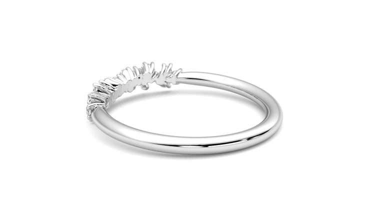 Diamond Baguette Mini Deco Point Ring