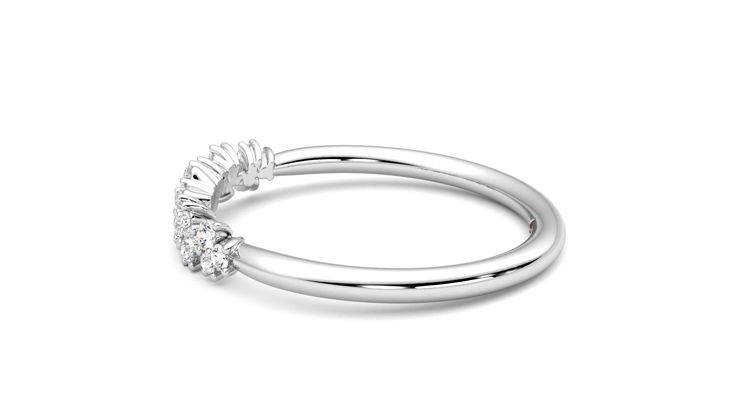 Taylor & Hart Alba Wedding Ring 360 degree image 20