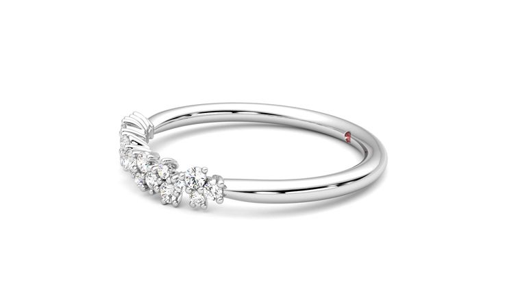 Taylor & Hart Alba Wedding Ring 360 degree image 22
