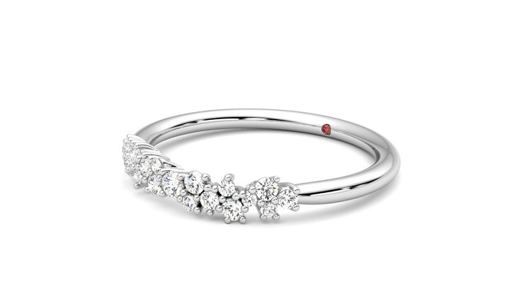 Taylor & Hart Alba Wedding Ring 360 degree image 24