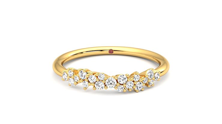 Taylor & Hart Alba Wedding Ring 360 degree image 0