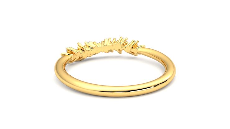 Taylor & Hart Alba Wedding Ring 360 degree image 16