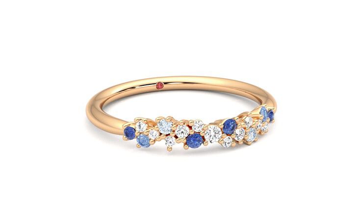 Taylor & Hart Alba Wedding Ring 360 degree image 4