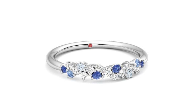 Taylor & Hart Alba Wedding Ring 360 degree image 3