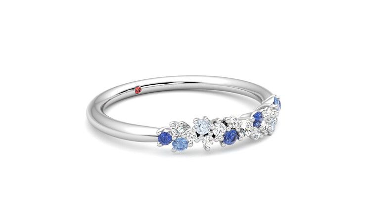 Taylor & Hart Alba Wedding Ring 360 degree image 6