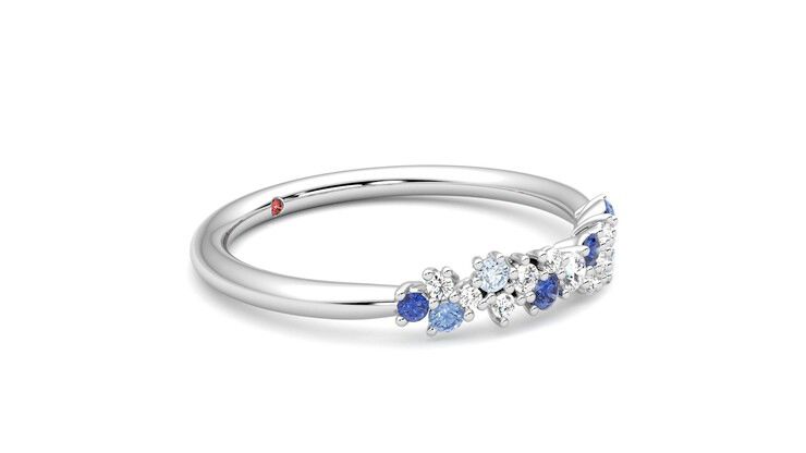 Taylor & Hart Alba Wedding Ring 360 degree image 7
