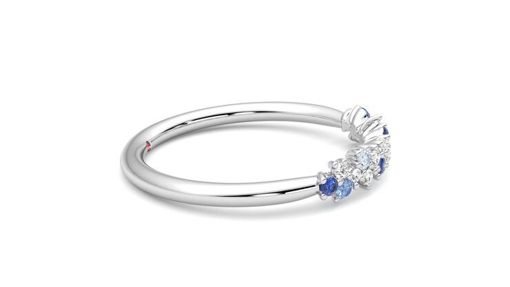 Taylor & Hart Alba Wedding Ring 360 degree image 9