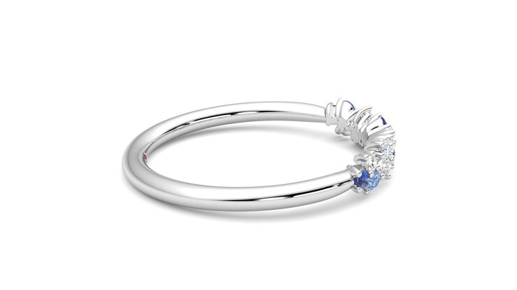 Taylor & Hart Alba Wedding Ring 360 degree image 10