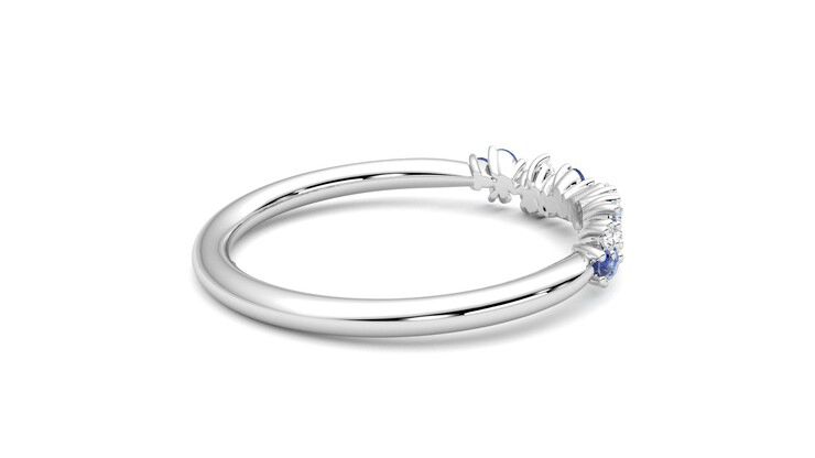 Taylor & Hart Alba Wedding Ring 360 degree image 11